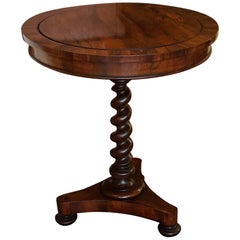 Early Victorian Rosewood Planter Table