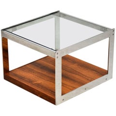 1960s Chrome Coffee Table by Merrow Associates