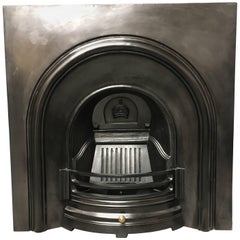 Retro Period Cast Iron Arched Fireplace Insert