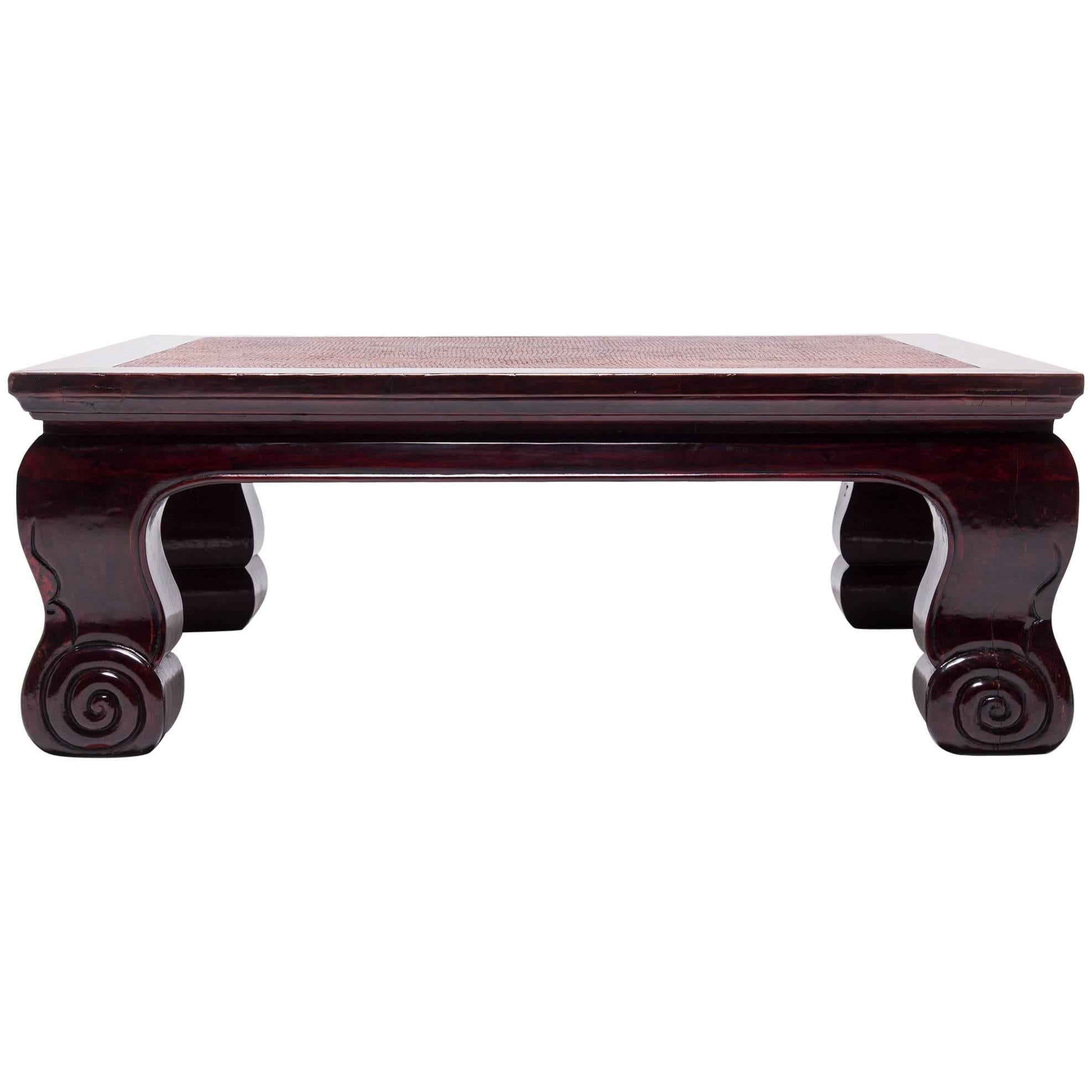 19th Century Chinese Low Luohan Table