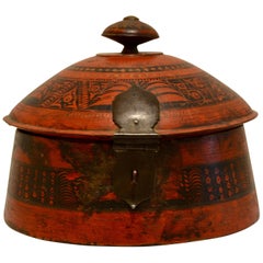 Antique Pakistani Tribal Spice Box