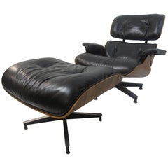 Charles Eames Rosewood 670/71 Chair and Ottoman for Herman Miller