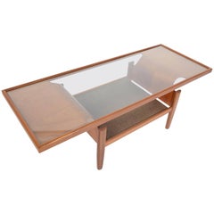 G Plan Bentwood Teak and Glass Coffee Table
