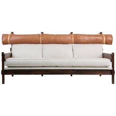 Tonico-Sofa von Sergio Rodrigues für Brazilian Imports:: ca. 1960er Jahre