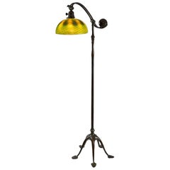 Antique Tiffany Studios "Counter Balance" Floor Lamp