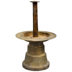 Antique Tibetan Bronze Oil Lamp