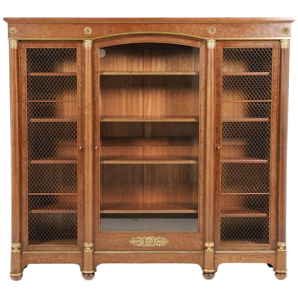 French Empire-Revival Bookcase
