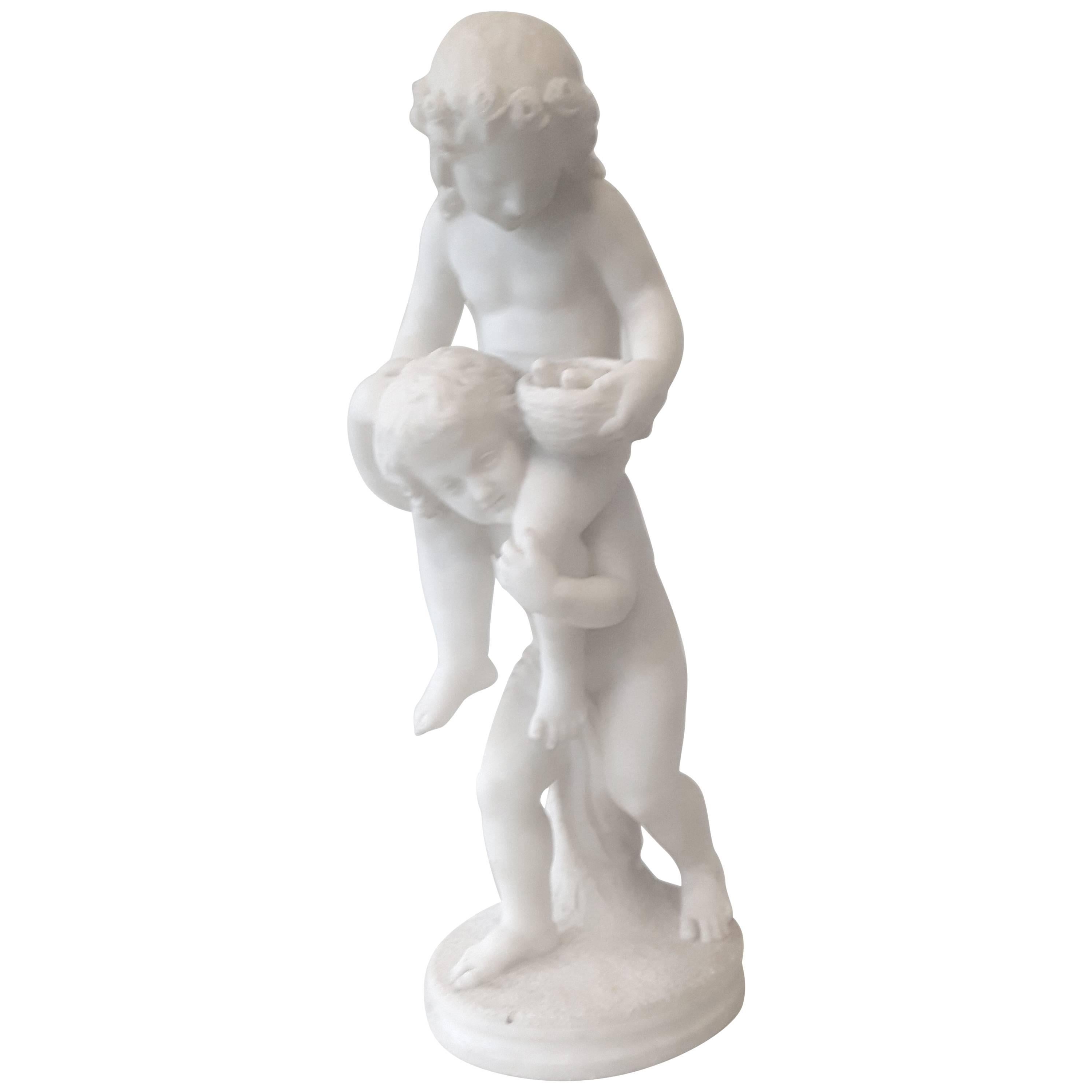 19th Century Italian Marble Group For Sale