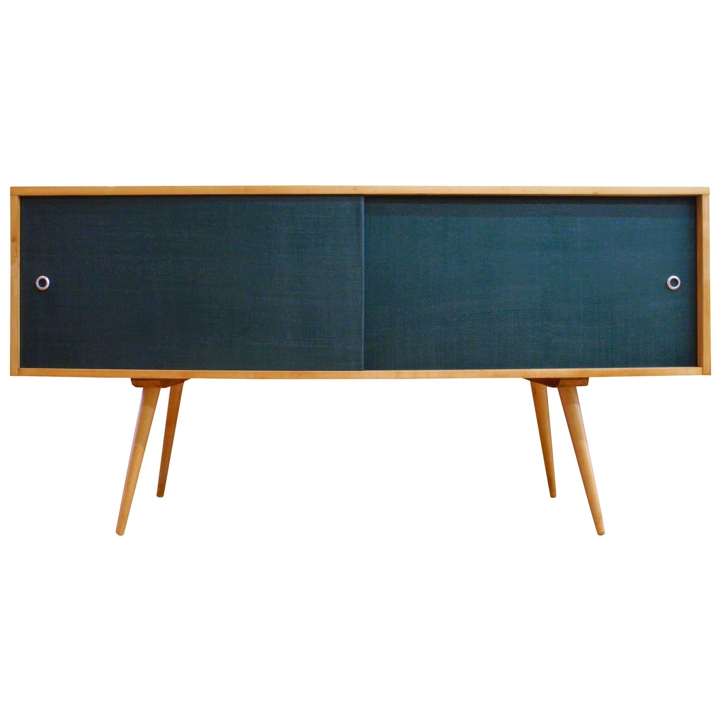 Mid-Century Modern Maple Credenza / Sideboard Designed by Paul McCobb