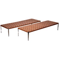 Pair of Large Benches by Laverne International