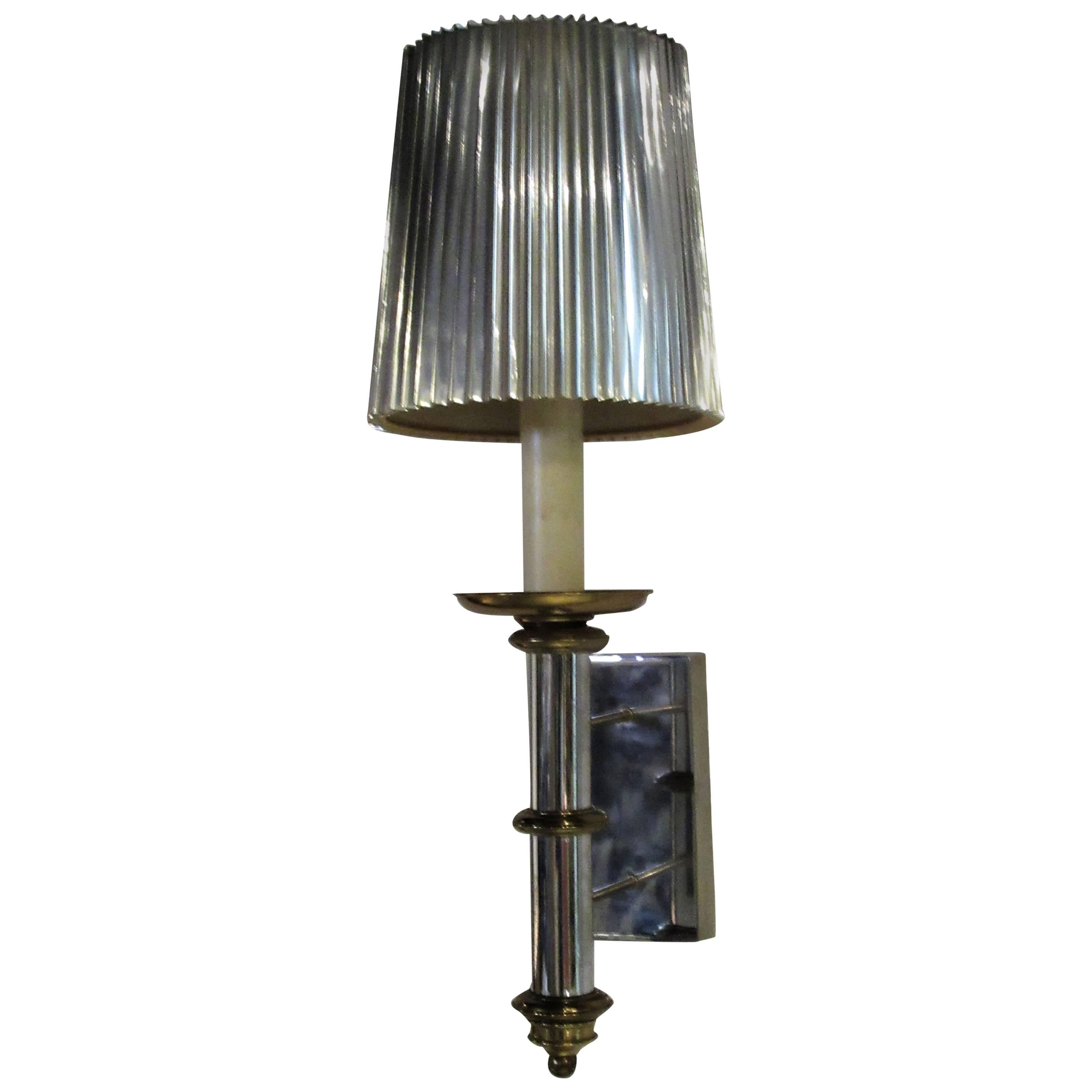 Hollywood Regency Wall Light For Sale