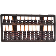 Vintage Abacus, Authentic, Solid Wood
