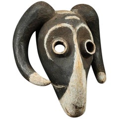 Eastern Pende Tribal Ram Mask, Congo, 'DRC'