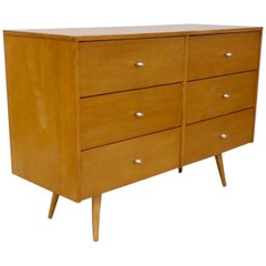 Paul McCobb for Winchendon Original Finish Planner Group Double Dresser