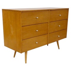 Paul McCobb for Winchendon Original Finish Planner Group Double Dresser