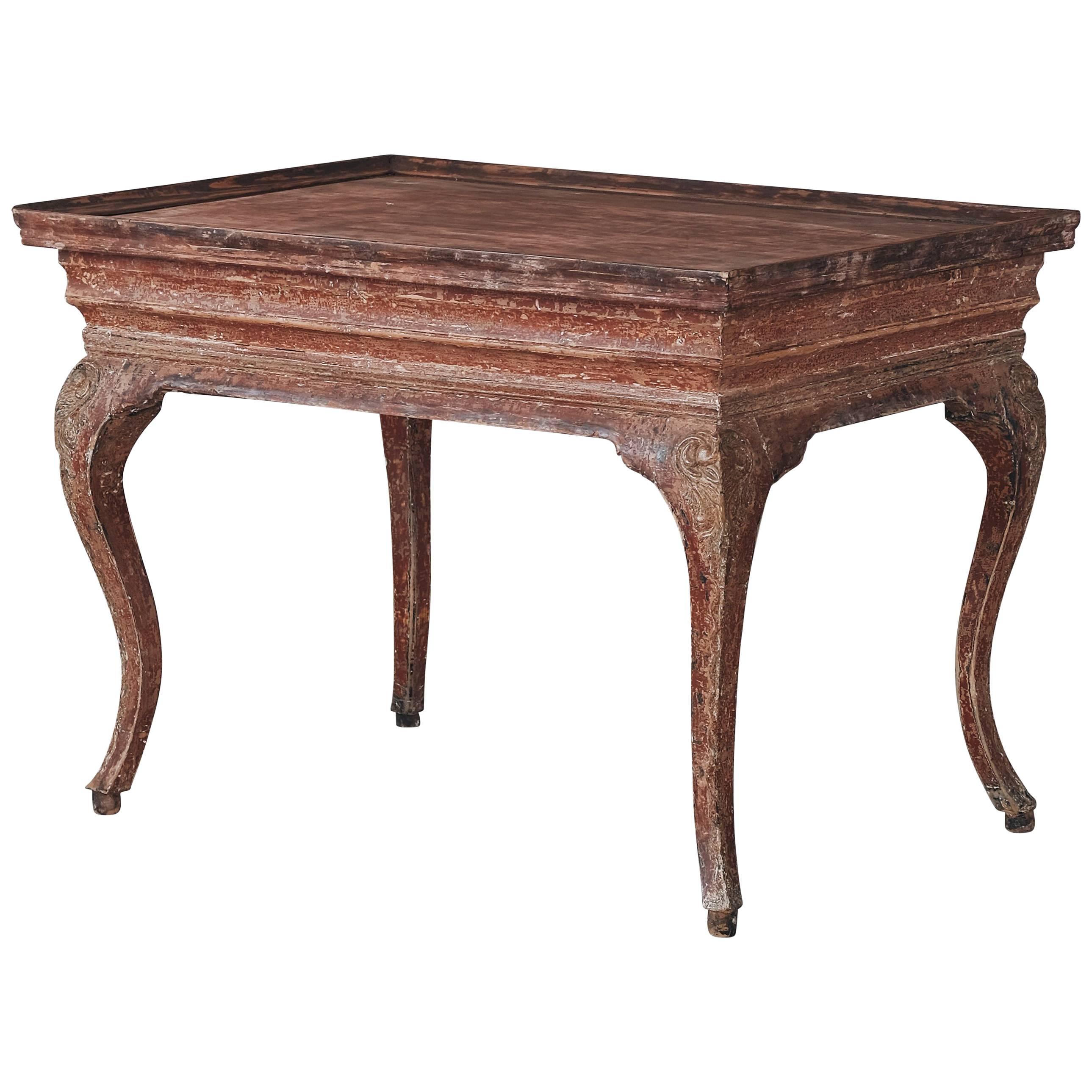 18th Century Rococo Tray Table