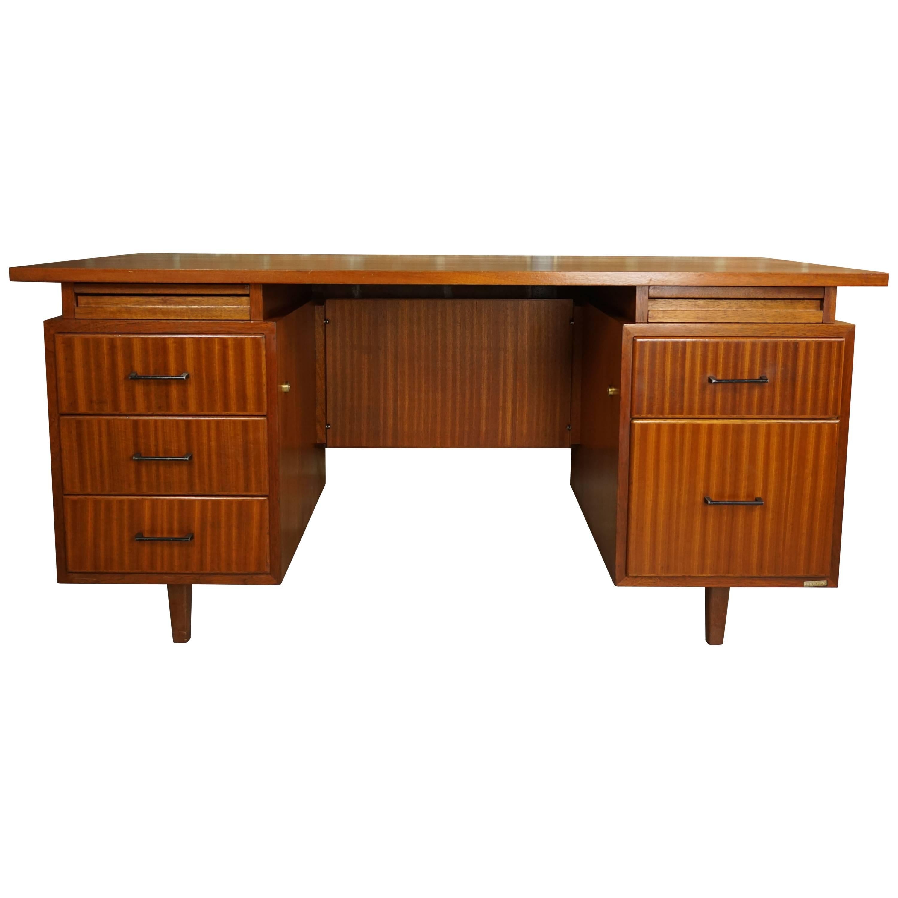 Midcentury Dutch Design "Burwood" Executive Desk