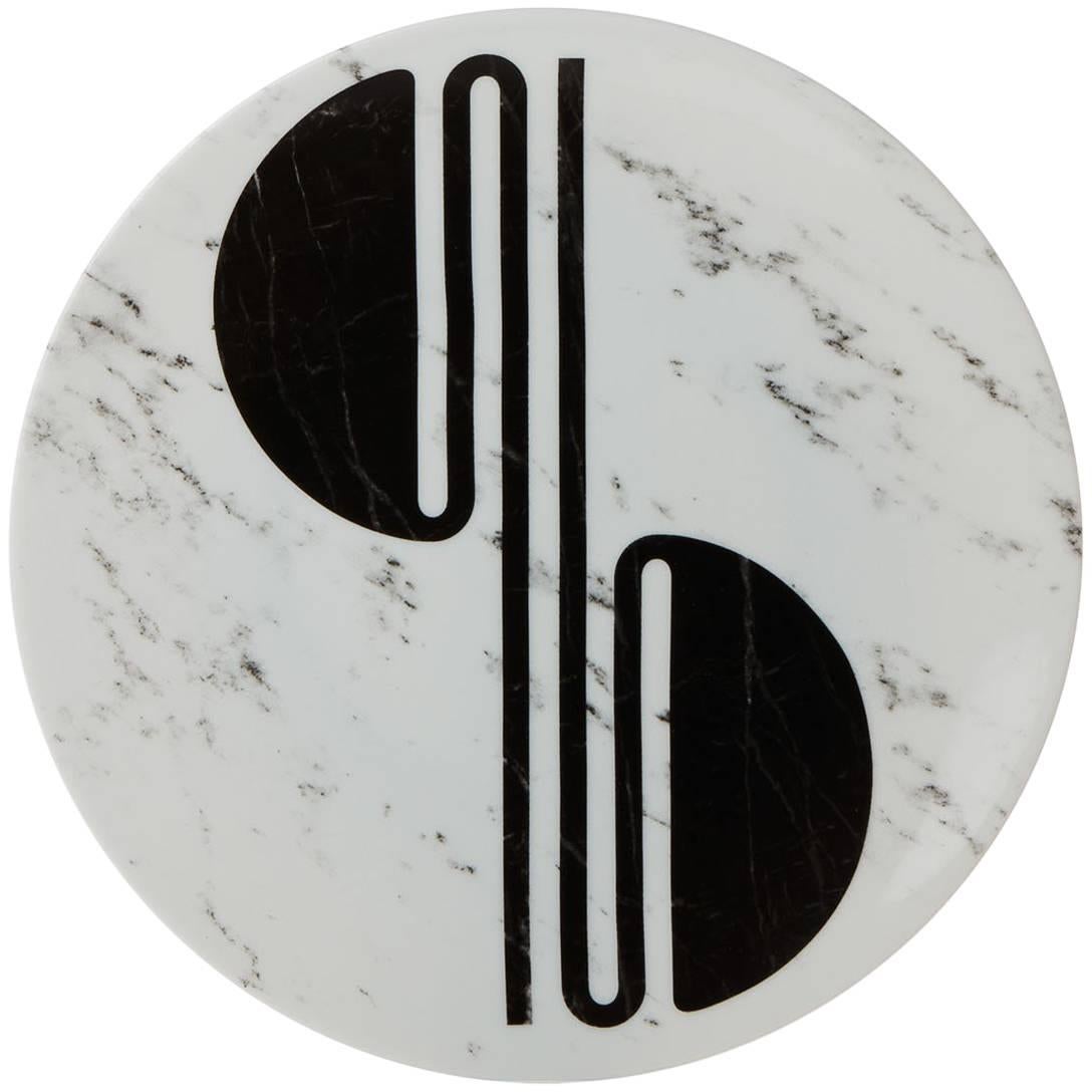 Dinner Porcelain Plate Collection Rue de Paradis Model "Burger" For Sale