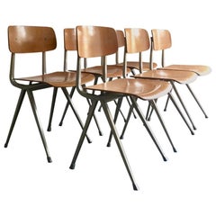 Set of Six First Series Result Chairs by Friso Kramer, Netherlands