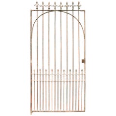 19th Century English Wrought Iron Pedestrian Gate