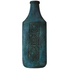 Large Guido Gambone Attributed Ceramic Vase