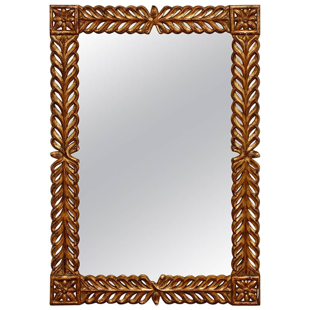 Gilt Carved Mirror by Harrison and Gil
