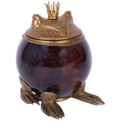 Bronze and Penshell Frog Box