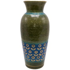 Bitossi for Rosenthal Vase with Gold Detail, circa 1950