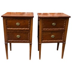 Pair of Mid-19th Century Walnut Side Tables