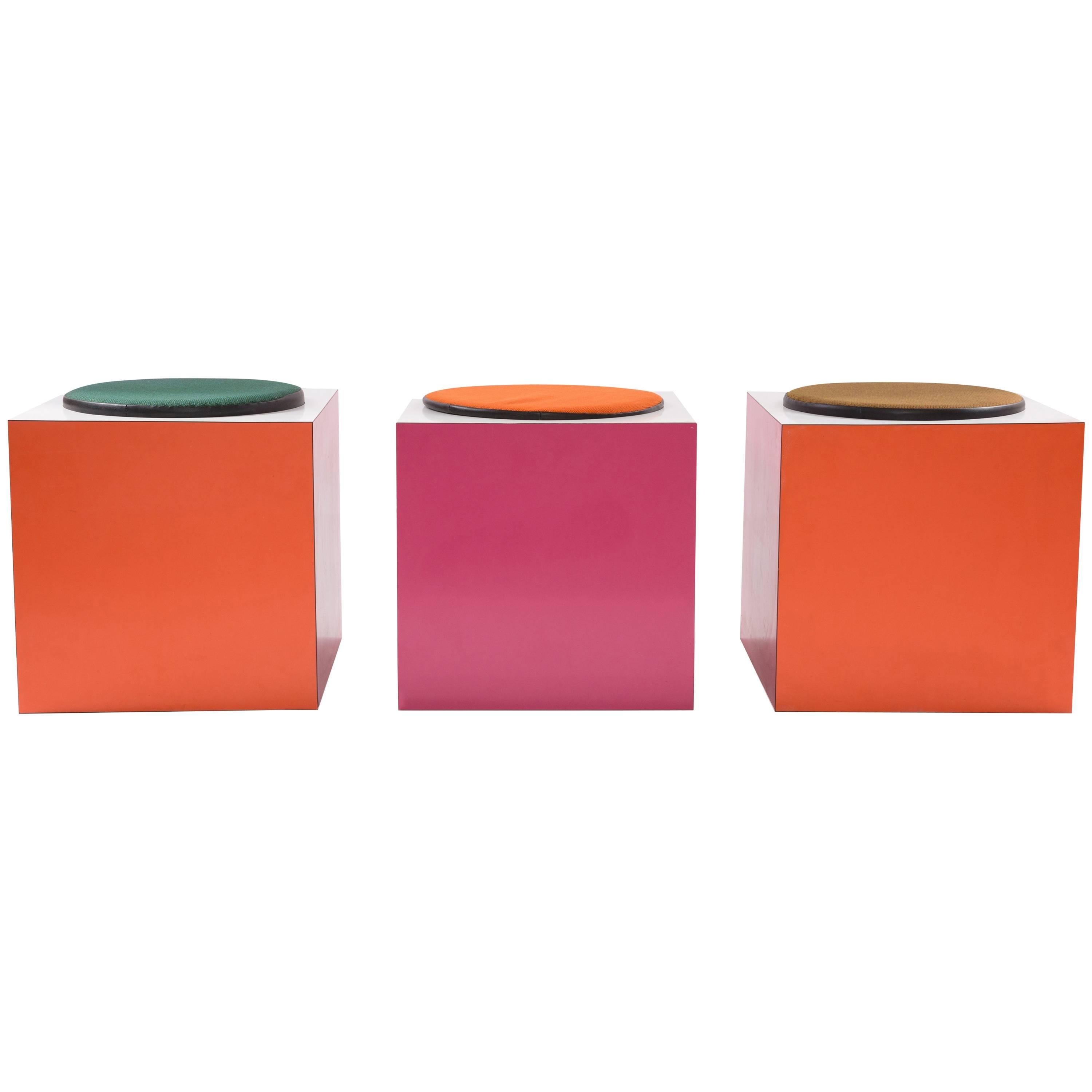 Cube Ottomans from 1967 Montreal World Expo