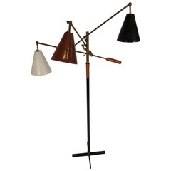 1950s Arredoluce Triennale Floor Lamp