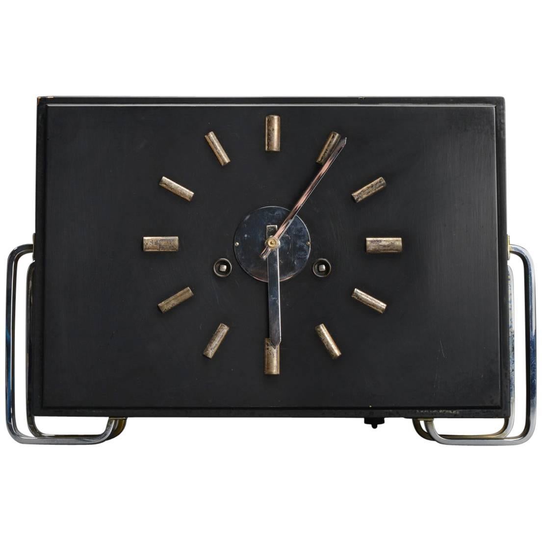 Beautiful Bauhaus Mantel Clock by Junghans