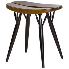 Authentic Pirkka Stool in Birch and Pine by Ilmari Tapiovaara & Artek