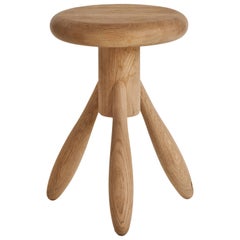 Authentic Baby Rocket Stool in Oak by Eero Aarino & Artek