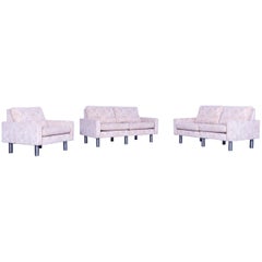 COR Designer Fabric Sofa Set of Two-Seat Armchair Beige Couch