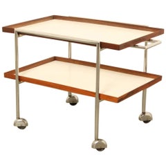 Tea Trolley Drinks Cart 1960s Poul Norreklit