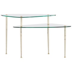 Edmondo Palutari Couch Table "Arlecchino", manufactured by V.I.S. Glas Vitrex