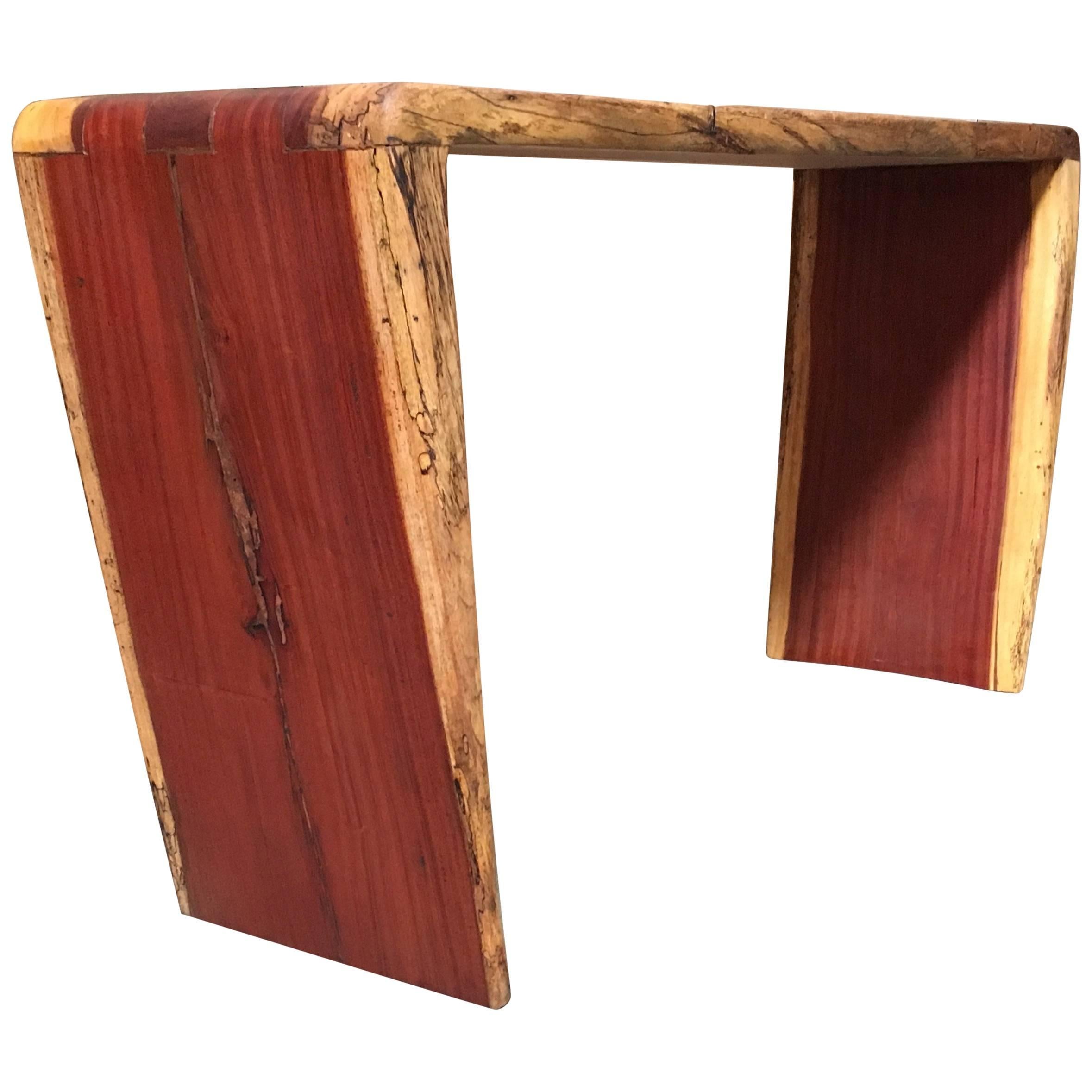 Modernist Rustic Console Table by Tunico T.