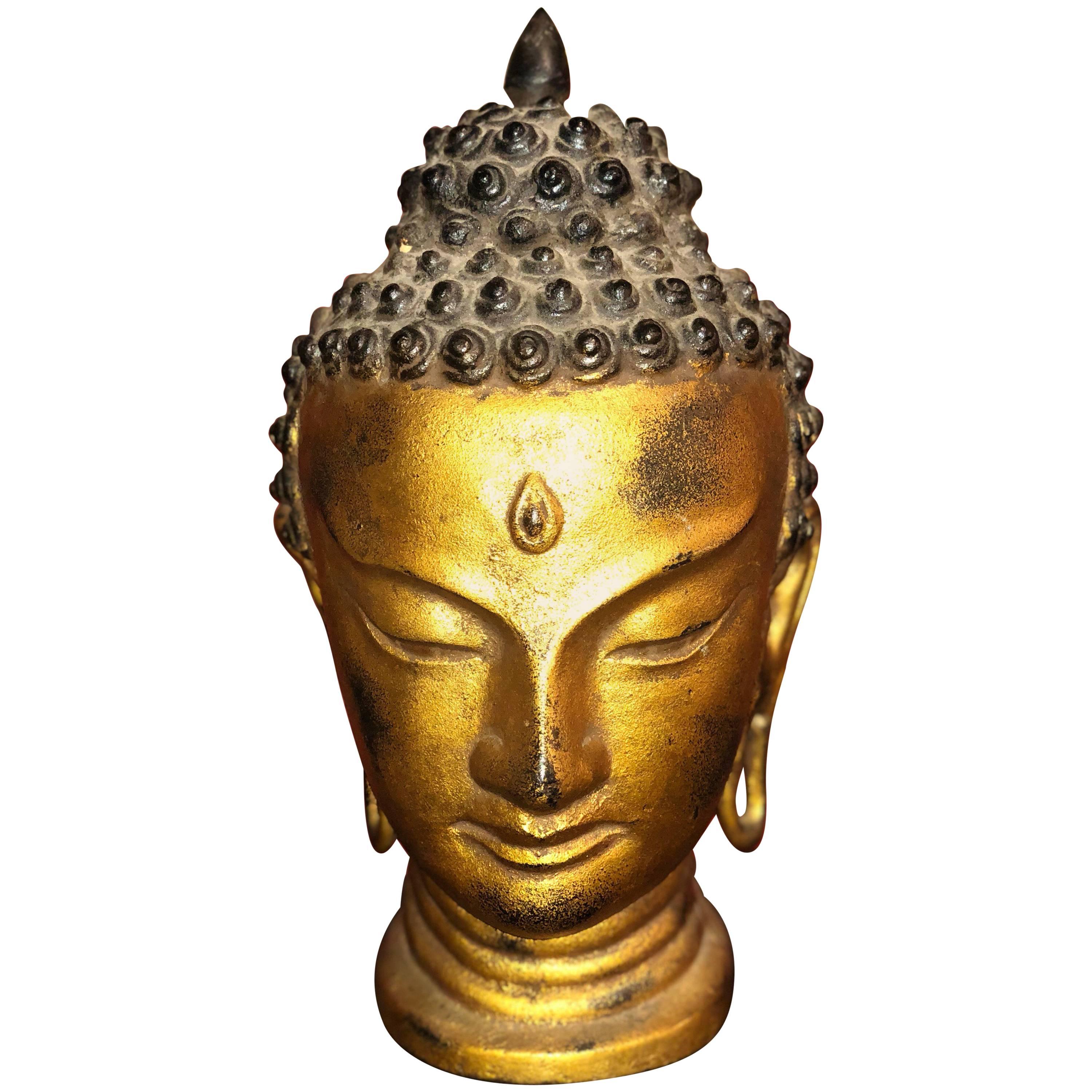 Buddha Head Gold at 1stDibs gold buddha head