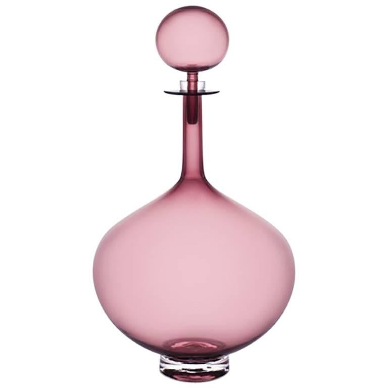 Petite Decanter Genie Bottle Rouge For Sale