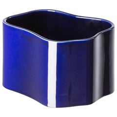 Authentic Small Riihitie Plant Pot B in Blue by Aino Aalto & Artek