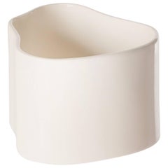 Authentic Small Riihitie Plant Pot A in White by Aino Aalto & Artek