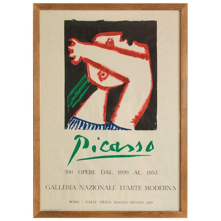Vintage Picasso Poster For Sale
