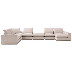 Murray Composition Sofa in Ivory by Amura Lab