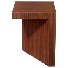 Galerie Negropopntes Side Table Inbalance by Hervé Langlais 2018 France Wood