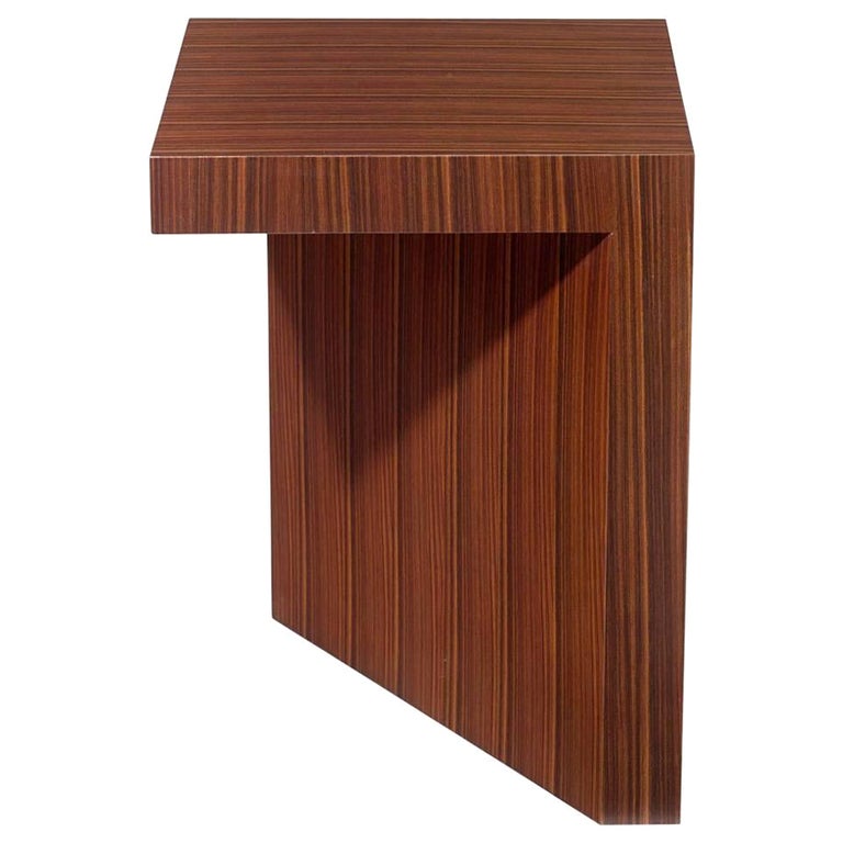 Galerie Negropopntes Side Table Inbalance by Hervé Langlais 2018 France Wood For Sale