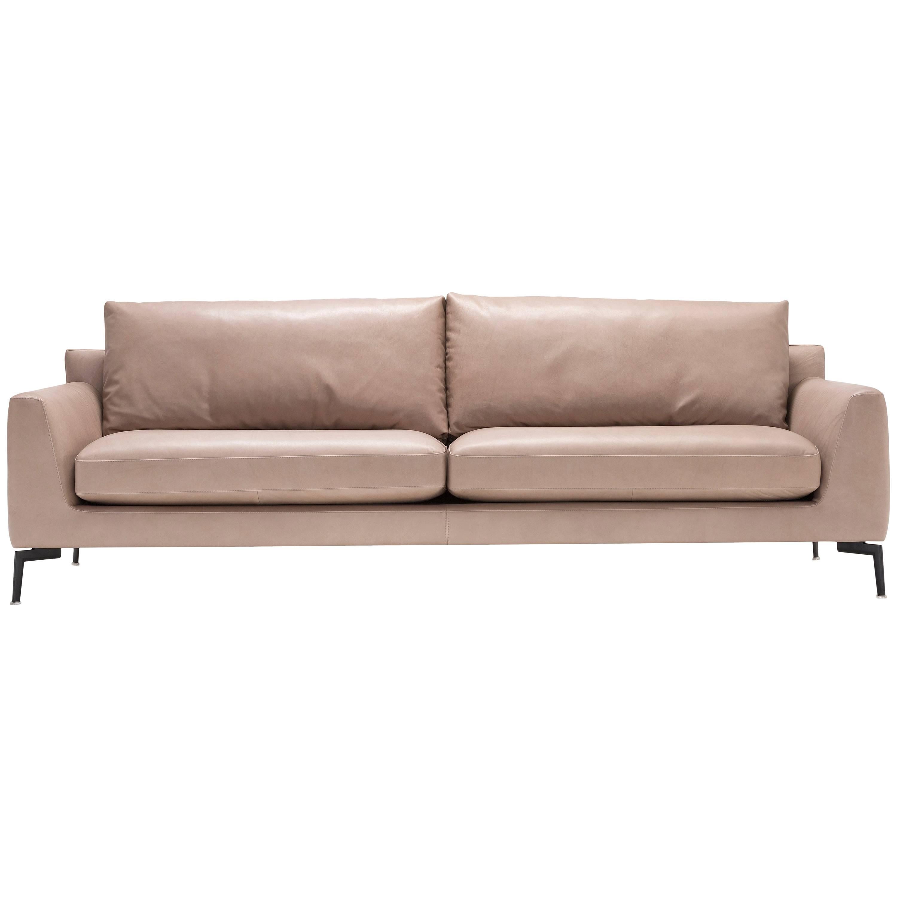 Ronson Sofa in Beige by Maurizio Marconato & Terry Zappa For Sale