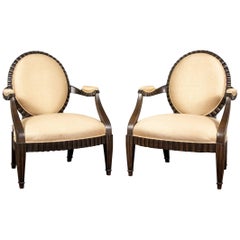 Ein Paar Donghia-Sessel „Grand Soleil“