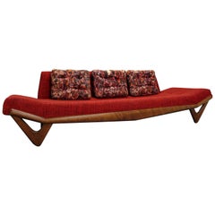 Adrian Pearsall Gondola Sofa auf Bumerangbeinen aus der Jahrhundertmitte
