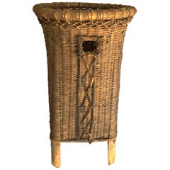 Tall 1940s African Basket